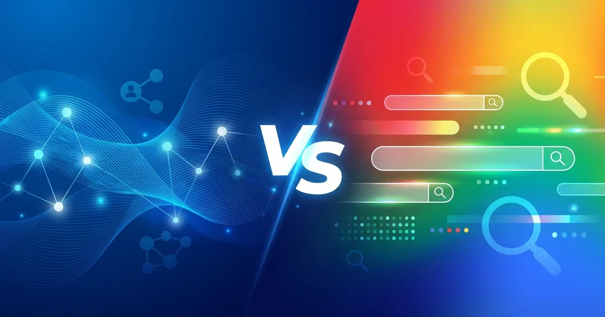 Comparativa visual de Meta Ads y Google Ads para pymes