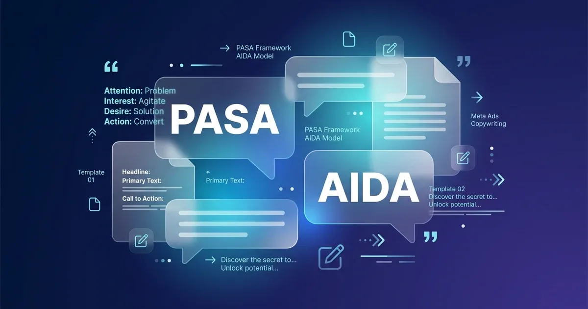 Plantillas de copywriting para anuncios de Meta Ads