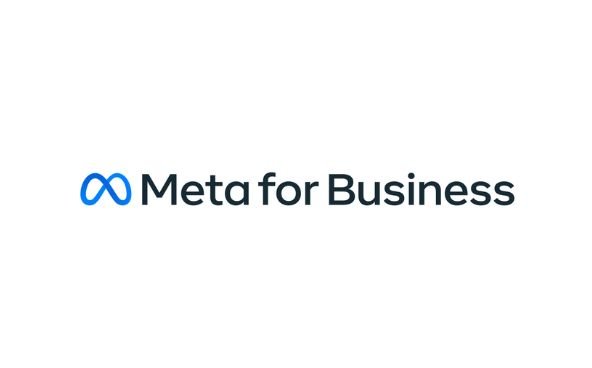 Logo oficial de Meta for Business, colaborador en estrategias de redes sociales