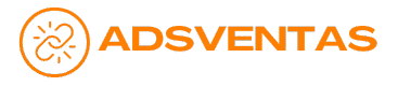 Logo de AdsVentas, agencia de marketing digital experta en redes sociales, SEO y ventas online.
